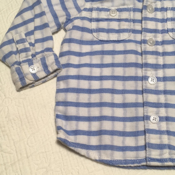 12m (3/$20) Lined Hoodie/Shirt by OshKosh B’gosh - Picture 3 of 16
